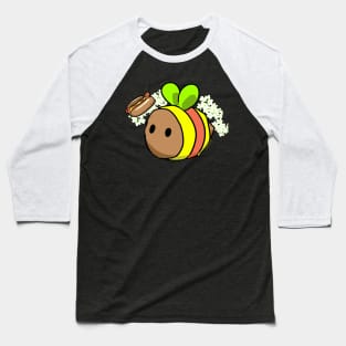 Hotdog Bee Baseball T-Shirt